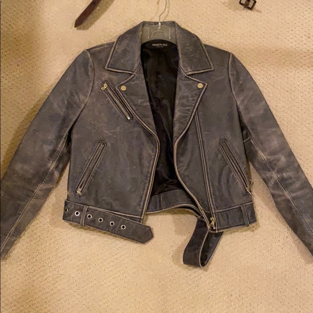 Leather Moto Jacket